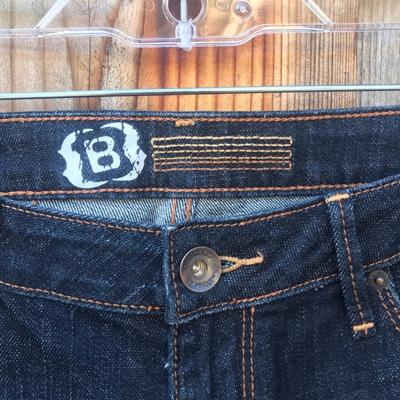 Bullhead Dark Wash Junior’s  Denim Jean shorts - Picture 3 of 7